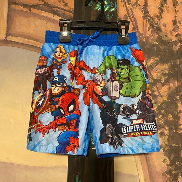 Marvel Other - Marvel avengers super hero swim trunks